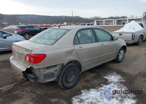 2006 Toyota Corolla Le из США, поврежденный, VIN 2T1BR30E96C678093